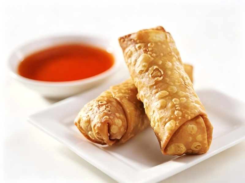 Crispy egg rolls